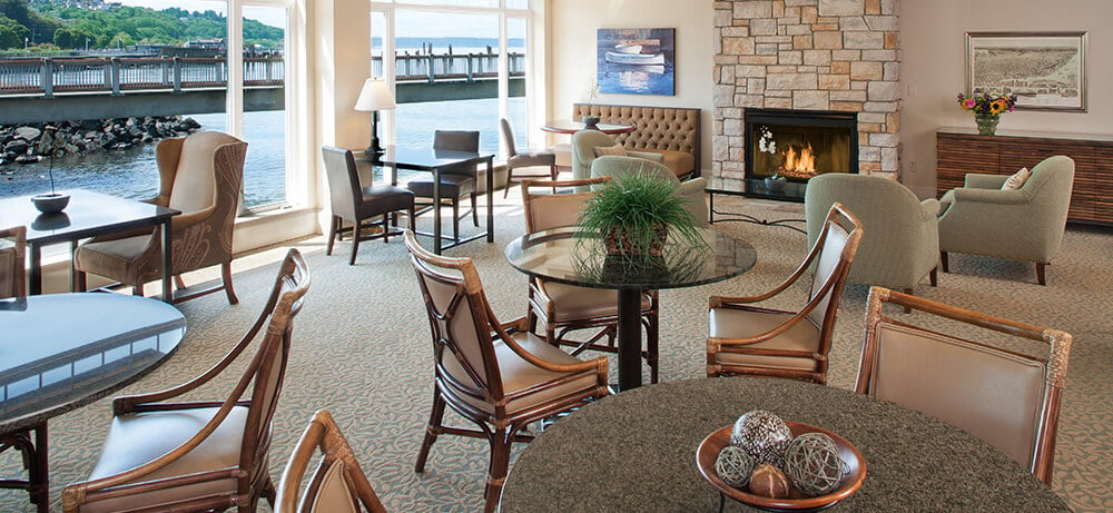 Tacoma Waterfront living room