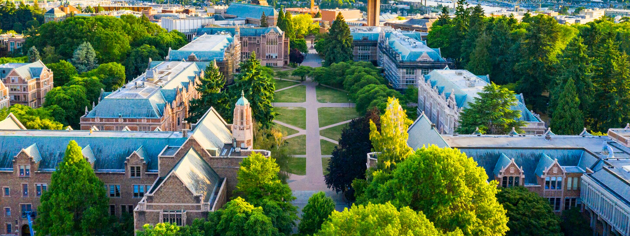 UW Campus from above