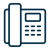Phone and fax icon